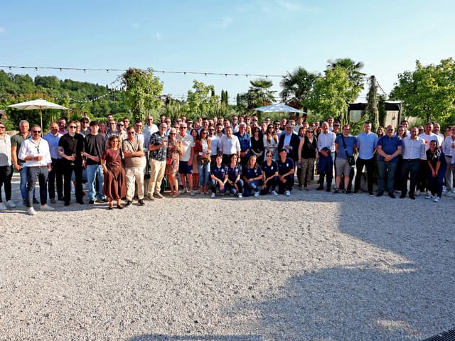 Networking at Tenuta Serradesca for the Atalanta Partners
