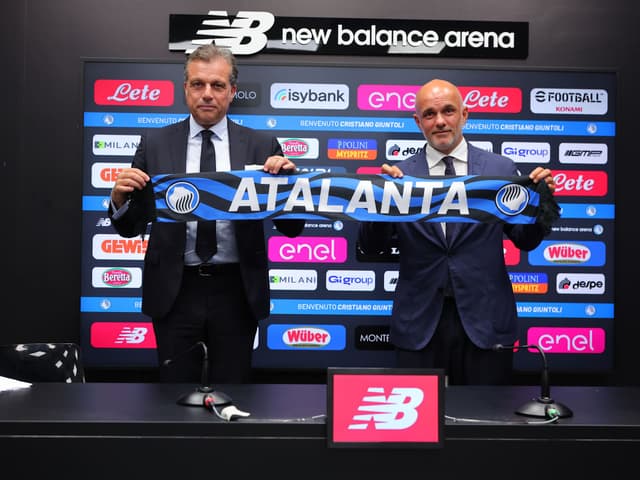 Giuntoli: "It's an honour to have been chosen by Luca Percassi and the ownership"