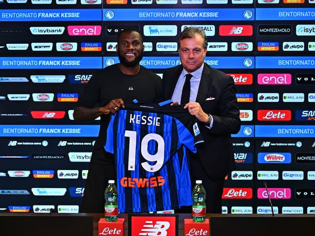 Franck Kessie's official presentation