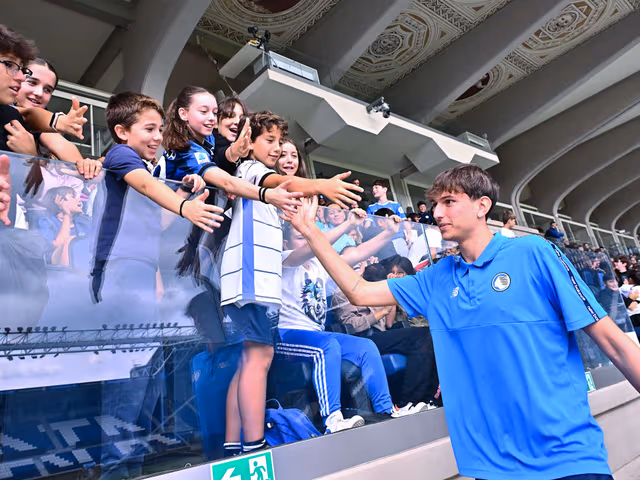 The first “La Scuola allo Stadio” event of the season at the New Balance Arena