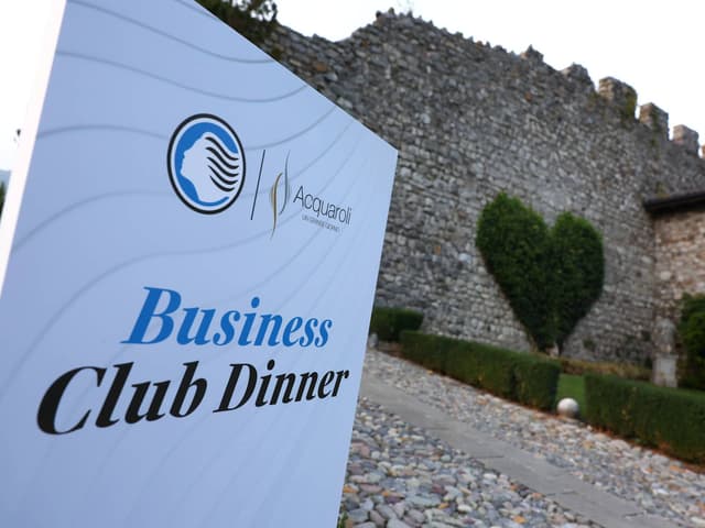 The Business Club Dinner at Castello di Monasterolo