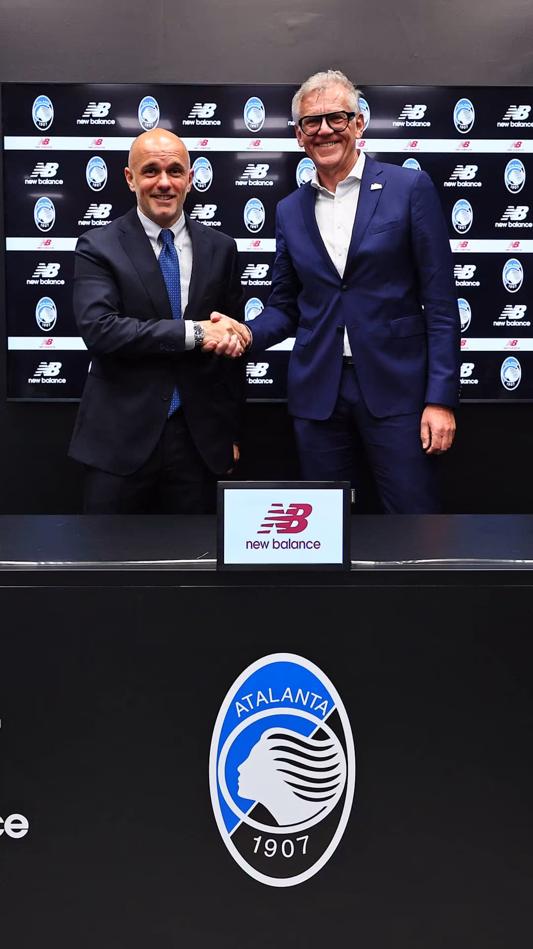 Atalanta x New Balance, press conference presentation