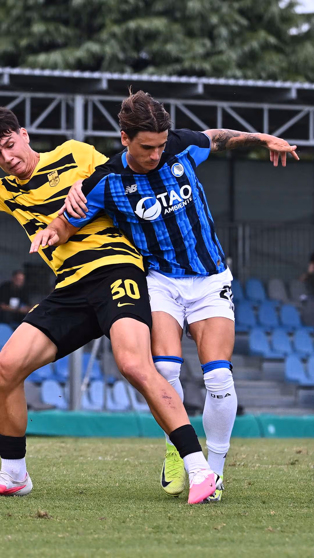 Friendly match Atalanta U23s v Aris in pics