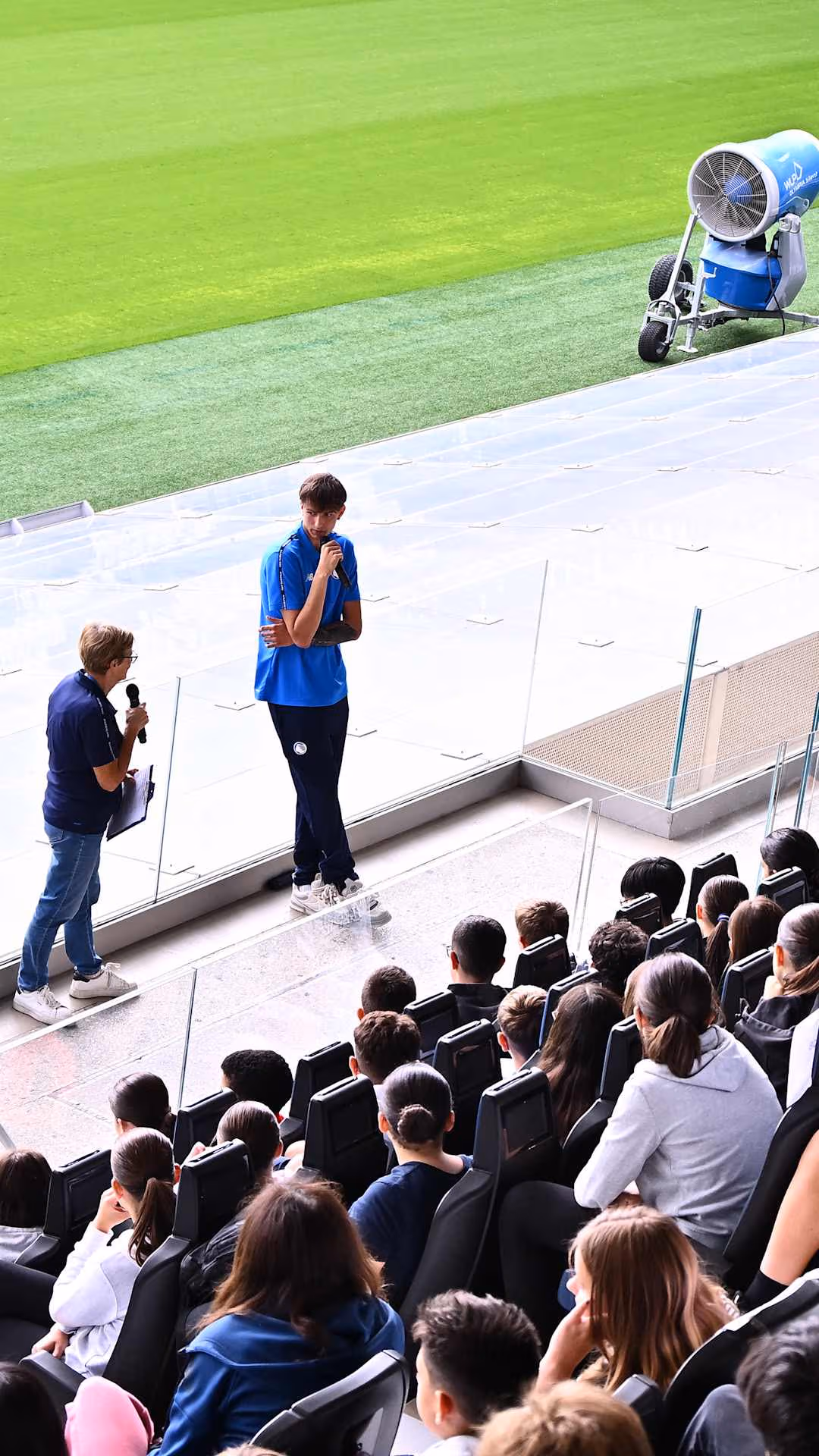 The 1st “La Scuola allo Stadio” meeting in pictures
